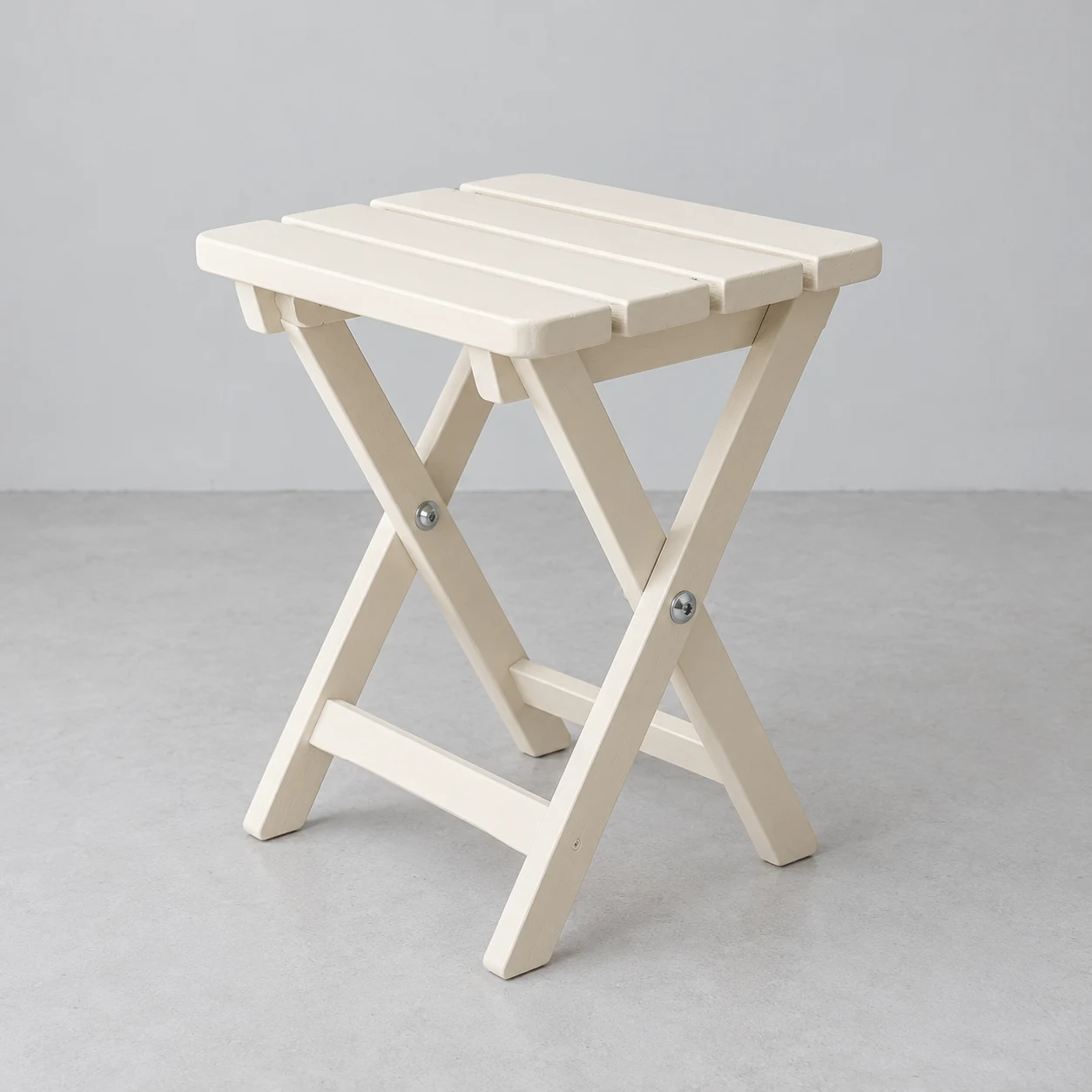 Fold-away stool